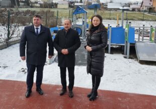 Otwarcie nowego placu zabaw